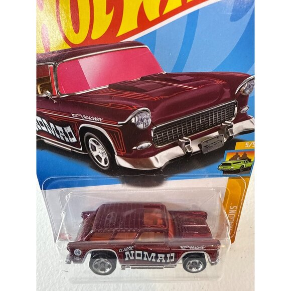Hot Wheels Classic 55 Nomad HW Wagons Series Red Chevy Diecast Car 1:64 - Picture 3 of 6